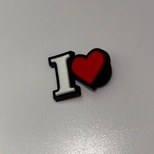 I Heart Croc Charm
